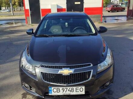 Черный Шевроле Круз, объемом двигателя 1.8 л и пробегом 140 тыс. км за 7000 $, фото 1 на Automoto.ua