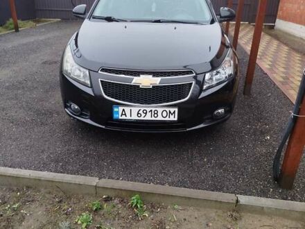 Черный Шевроле Круз, объемом двигателя 2 л и пробегом 252 тыс. км за 6200 $, фото 1 на Automoto.ua