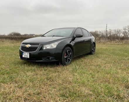 Черный Шевроле Круз, объемом двигателя 1.8 л и пробегом 213 тыс. км за 6600 $, фото 1 на Automoto.ua