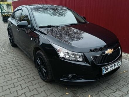 Черный Шевроле Круз, объемом двигателя 1.6 л и пробегом 133 тыс. км за 6500 $, фото 1 на Automoto.ua