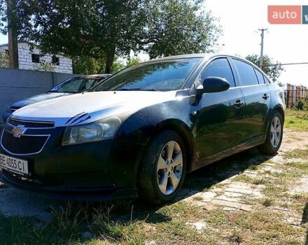 Черный Шевроле Круз, объемом двигателя 2 л и пробегом 160 тыс. км за 6000 $, фото 1 на Automoto.ua