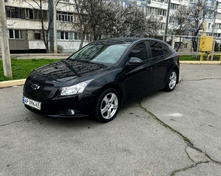 Черный Шевроле Круз, объемом двигателя 1.8 л и пробегом 221 тыс. км за 6000 $, фото 1 на Automoto.ua