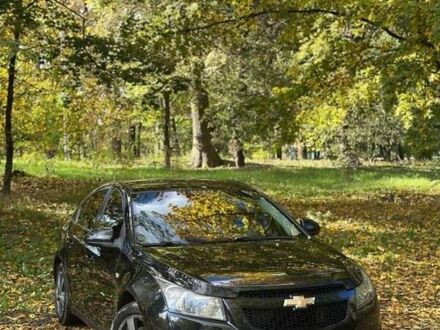Черный Шевроле Круз, объемом двигателя 1.8 л и пробегом 177 тыс. км за 6400 $, фото 1 на Automoto.ua