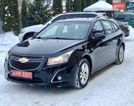 Черный Шевроле Круз, объемом двигателя 1.4 л и пробегом 230 тыс. км за 6500 $, фото 1 на Automoto.ua