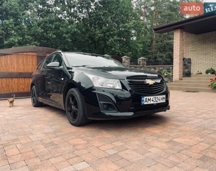 Черный Шевроле Круз, объемом двигателя 1.6 л и пробегом 132 тыс. км за 6200 $, фото 1 на Automoto.ua