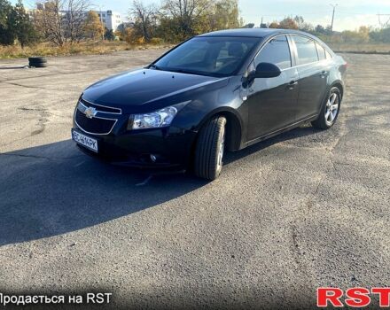 Черный Шевроле Круз, объемом двигателя 1.7 л и пробегом 221 тыс. км за 8000 $, фото 1 на Automoto.ua