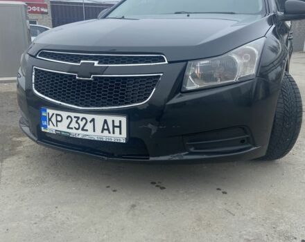 Черный Шевроле Круз, объемом двигателя 1.8 л и пробегом 240 тыс. км за 6500 $, фото 1 на Automoto.ua