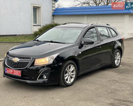 Черный Шевроле Круз, объемом двигателя 1.4 л и пробегом 230 тыс. км за 6550 $, фото 1 на Automoto.ua