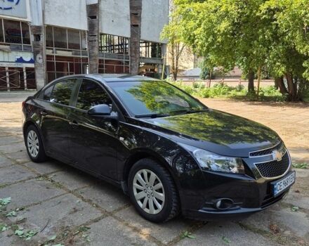 Черный Шевроле Круз, объемом двигателя 1.6 л и пробегом 126 тыс. км за 6100 $, фото 1 на Automoto.ua