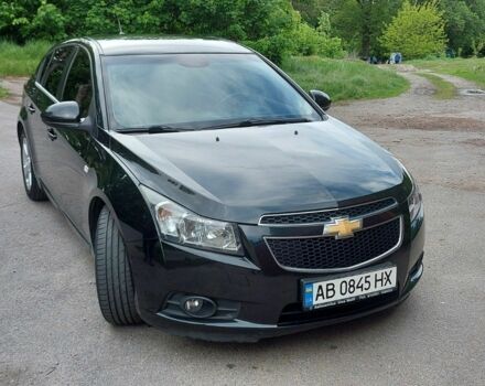 Черный Шевроле Круз, объемом двигателя 2 л и пробегом 155 тыс. км за 8200 $, фото 1 на Automoto.ua