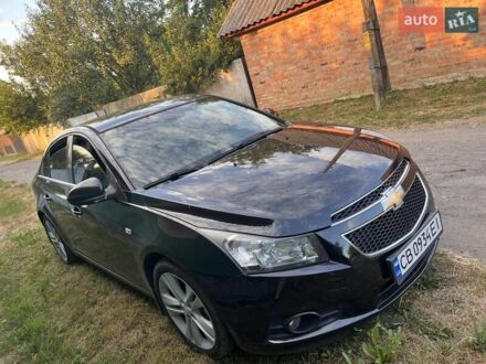 Чорний Шевроле Круз, об'ємом двигуна 1.4 л та пробігом 227 тис. км за 6500 $, фото 1 на Automoto.ua