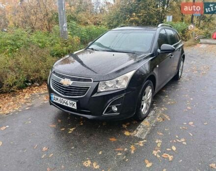 Черный Шевроле Круз, объемом двигателя 2 л и пробегом 305 тыс. км за 8200 $, фото 1 на Automoto.ua