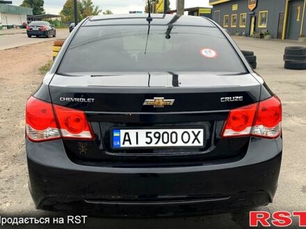 Черный Шевроле Круз, объемом двигателя 1.8 л и пробегом 264 тыс. км за 6400 $, фото 1 на Automoto.ua