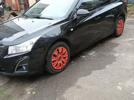 Черный Шевроле Круз, объемом двигателя 1.6 л и пробегом 187 тыс. км за 8800 $, фото 1 на Automoto.ua