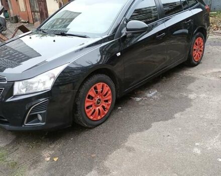 Черный Шевроле Круз, объемом двигателя 1.6 л и пробегом 187 тыс. км за 8800 $, фото 1 на Automoto.ua
