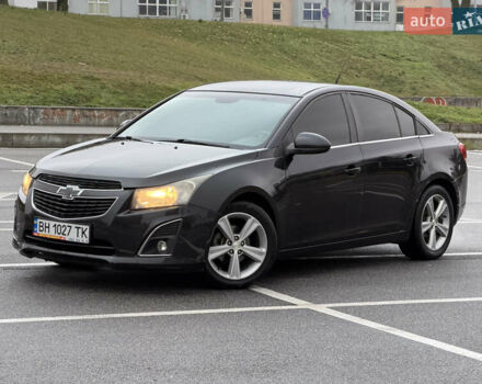 Черный Шевроле Круз, объемом двигателя 1.4 л и пробегом 243 тыс. км за 5800 $, фото 1 на Automoto.ua
