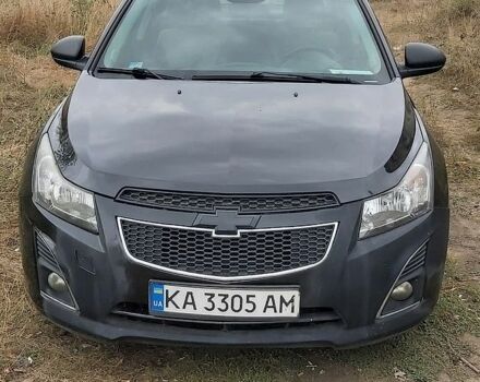 Черный Шевроле Круз, объемом двигателя 1.8 л и пробегом 208 тыс. км за 5500 $, фото 1 на Automoto.ua