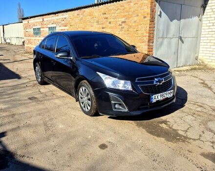 Черный Шевроле Круз, объемом двигателя 1.6 л и пробегом 168 тыс. км за 6300 $, фото 1 на Automoto.ua