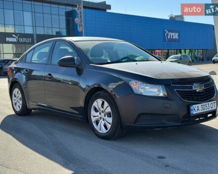 Черный Шевроле Круз, объемом двигателя 1.8 л и пробегом 168 тыс. км за 6250 $, фото 1 на Automoto.ua