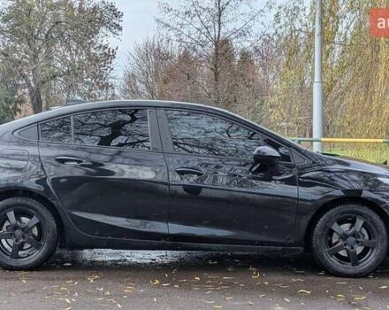 Черный Шевроле Круз, объемом двигателя 1.4 л и пробегом 176 тыс. км за 7990 $, фото 1 на Automoto.ua