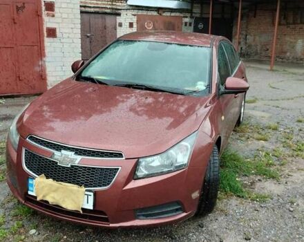 Коричневый Шевроле Круз, объемом двигателя 1.4 л и пробегом 188 тыс. км за 5800 $, фото 9 на Automoto.ua