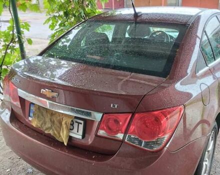 Коричневый Шевроле Круз, объемом двигателя 1.4 л и пробегом 188 тыс. км за 5800 $, фото 4 на Automoto.ua
