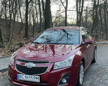 Красный Шевроле Круз, объемом двигателя 1.8 л и пробегом 135 тыс. км за 7300 $, фото 1 на Automoto.ua