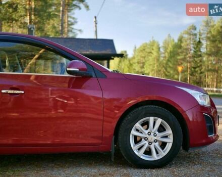 Красный Шевроле Круз, объемом двигателя 1.8 л и пробегом 65 тыс. км за 8500 $, фото 9 на Automoto.ua