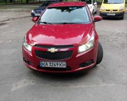 Червоний Шевроле Круз, об'ємом двигуна 1.6 л та пробігом 221 тис. км за 6300 $, фото 11 на Automoto.ua