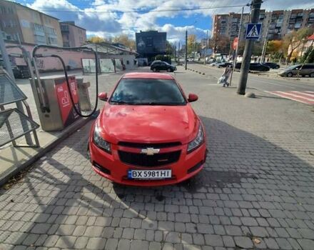 Червоний Шевроле Круз, об'ємом двигуна 1.6 л та пробігом 240 тис. км за 6300 $, фото 4 на Automoto.ua
