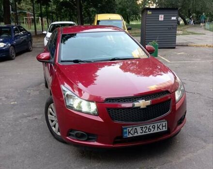 Червоний Шевроле Круз, об'ємом двигуна 1.6 л та пробігом 221 тис. км за 6300 $, фото 8 на Automoto.ua