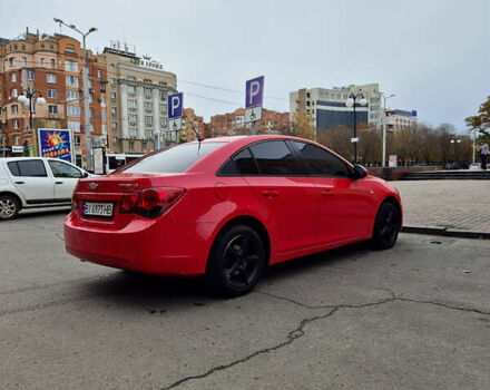 Красный Шевроле Круз, объемом двигателя 1.6 л и пробегом 169 тыс. км за 7600 $, фото 7 на Automoto.ua