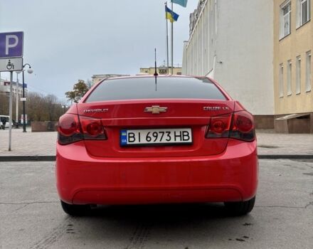 Красный Шевроле Круз, объемом двигателя 1.6 л и пробегом 169 тыс. км за 7700 $, фото 5 на Automoto.ua