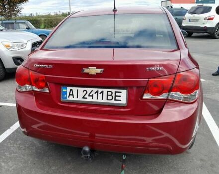 Красный Шевроле Круз, объемом двигателя 1.6 л и пробегом 202 тыс. км за 6400 $, фото 2 на Automoto.ua
