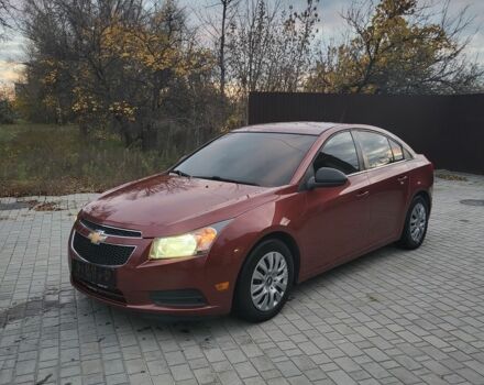 Красный Шевроле Круз, объемом двигателя 1.8 л и пробегом 174 тыс. км за 6300 $, фото 1 на Automoto.ua