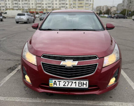 Червоний Шевроле Круз, об'ємом двигуна 1.8 л та пробігом 200 тис. км за 6350 $, фото 2 на Automoto.ua