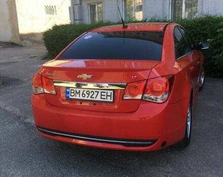 Красный Шевроле Круз, объемом двигателя 1.36 л и пробегом 260 тыс. км за 7900 $, фото 3 на Automoto.ua