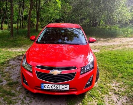 Красный Шевроле Круз, объемом двигателя 1.4 л и пробегом 190 тыс. км за 8000 $, фото 11 на Automoto.ua