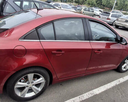 Красный Шевроле Круз, объемом двигателя 1.36 л и пробегом 220 тыс. км за 7500 $, фото 16 на Automoto.ua