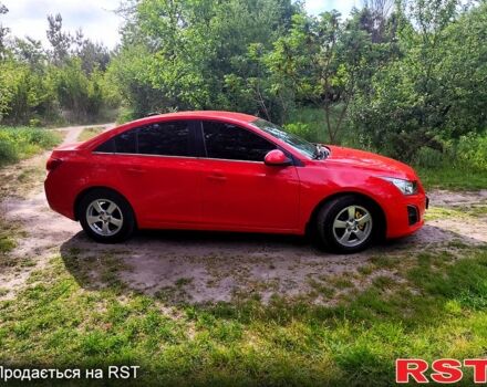 Красный Шевроле Круз, объемом двигателя 1.4 л и пробегом 190 тыс. км за 8000 $, фото 10 на Automoto.ua