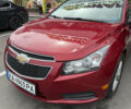 Красный Шевроле Круз, объемом двигателя 1.36 л и пробегом 220 тыс. км за 7500 $, фото 1 на Automoto.ua