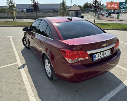 Красный Шевроле Круз, объемом двигателя 1.4 л и пробегом 158 тыс. км за 7900 $, фото 9 на Automoto.ua