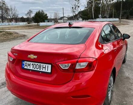 Красный Шевроле Круз, объемом двигателя 1.4 л и пробегом 100 тыс. км за 9900 $, фото 9 на Automoto.ua