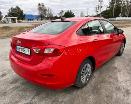 Красный Шевроле Круз, объемом двигателя 1.4 л и пробегом 159 тыс. км за 7999 $, фото 2 на Automoto.ua
