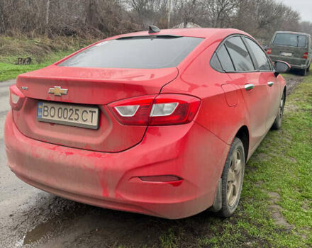 Красный Шевроле Круз, объемом двигателя 1.4 л и пробегом 170 тыс. км за 6700 $, фото 3 на Automoto.ua