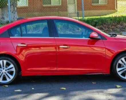 Красный Шевроле Круз, объемом двигателя 1.4 л и пробегом 75 тыс. км за 3400 $, фото 6 на Automoto.ua