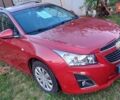 Красный Шевроле Круз, объемом двигателя 1.6 л и пробегом 122 тыс. км за 7500 $, фото 1 на Automoto.ua