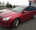 Красный Шевроле Круз, объемом двигателя 2 л и пробегом 90 тыс. км за 9500 $, фото 1 на Automoto.ua