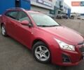 Красный Шевроле Круз, объемом двигателя 2 л и пробегом 90 тыс. км за 9500 $, фото 2 на Automoto.ua