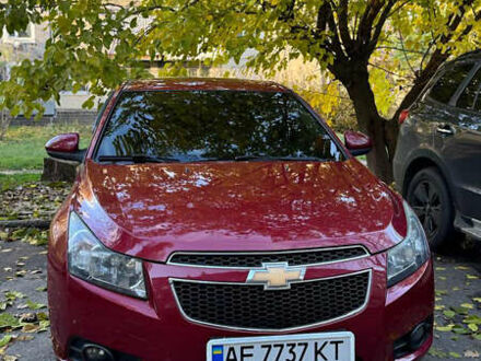 Красный Шевроле Круз, объемом двигателя 1.8 л и пробегом 130 тыс. км за 6700 $, фото 1 на Automoto.ua